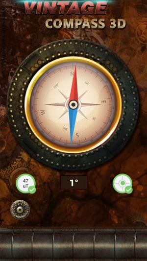 Vintage Compass 3D True North(圖2)-速報App