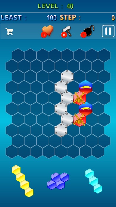 Hexagon Gem Crush screenshot 4