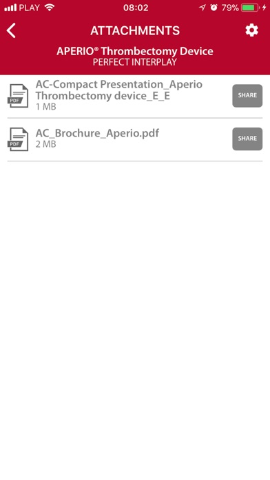 Acandis App screenshot 4