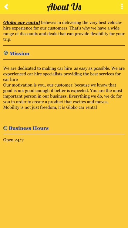 Gloko car rental