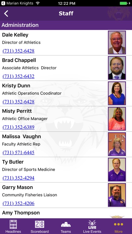 Bethel University Athletics screenshot-4