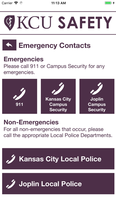 KCU Safety screenshot 3
