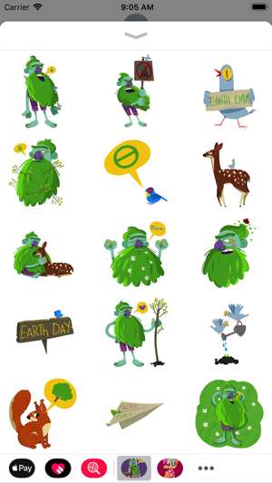 Earth Day Stickers Set(圖1)-速報App