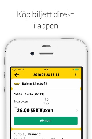 Företag Kalmar länstrafik screenshot 3
