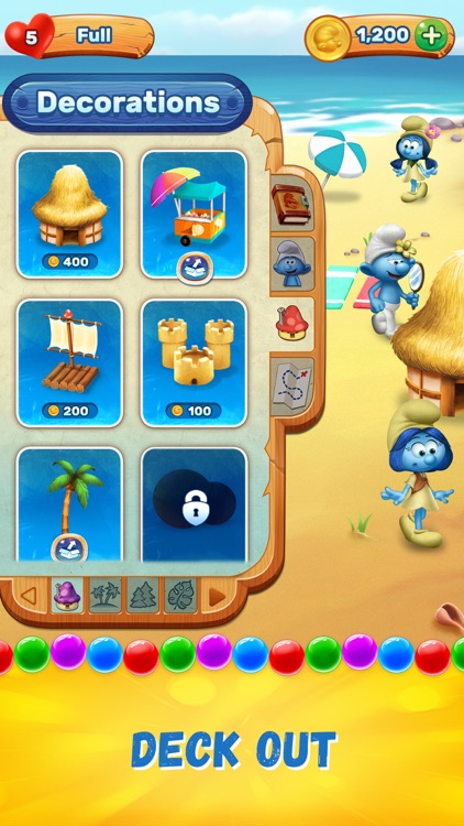 Smurfs Bubble Shooter Story screenshot-3