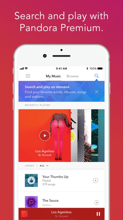 Pandora Music screenshot-3