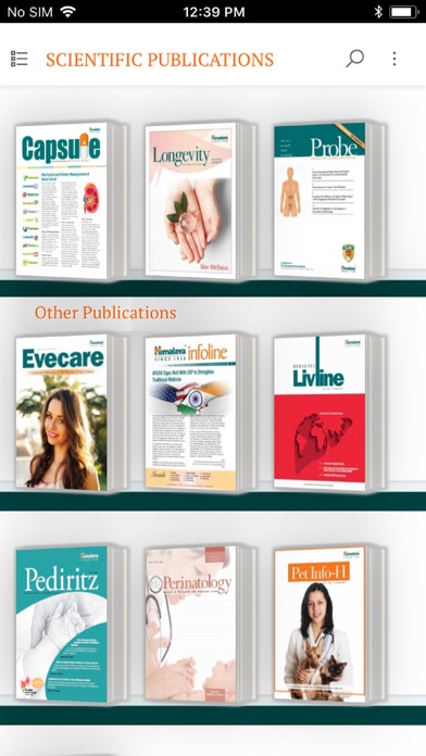 Scientific Publications screenshot 2