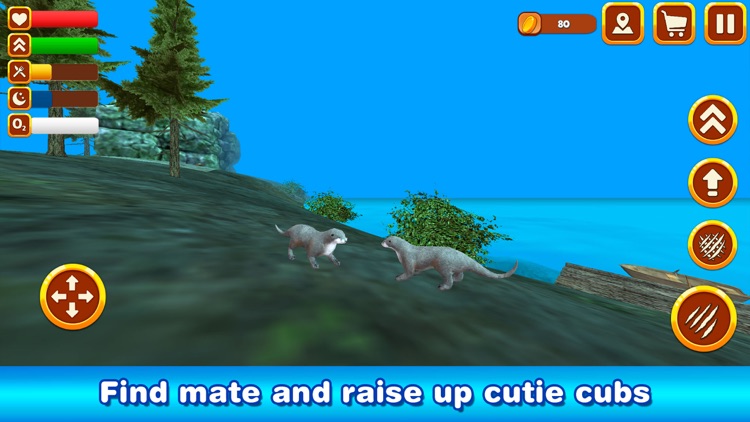 Otter Simulator: Sea Animal Survival 3D