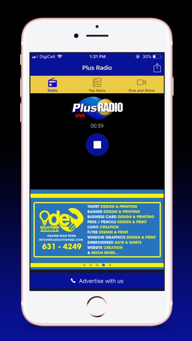 Plus Radio Belize screenshot 2