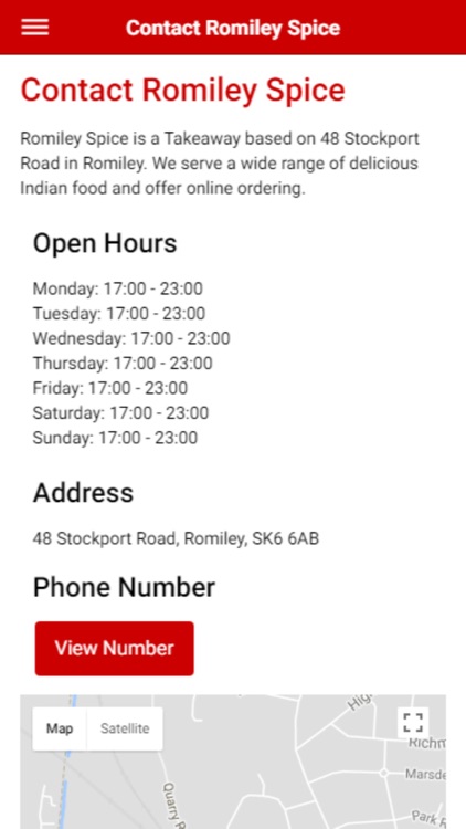 Romiley Spice Indian Takeaway screenshot-3