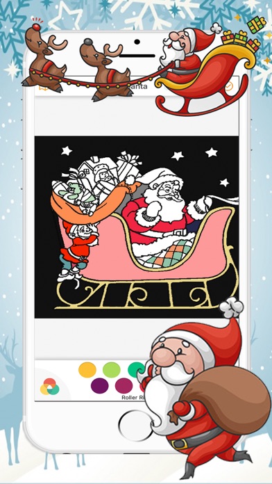 How to cancel & delete Santa Claus - Merry Christmas Coloring Book from iphone & ipad 2