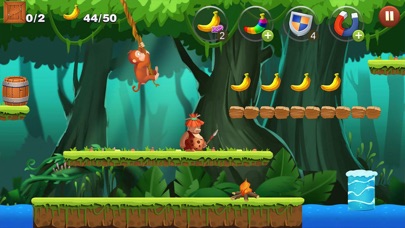 Jungle Monkey Run 1 screenshot 4