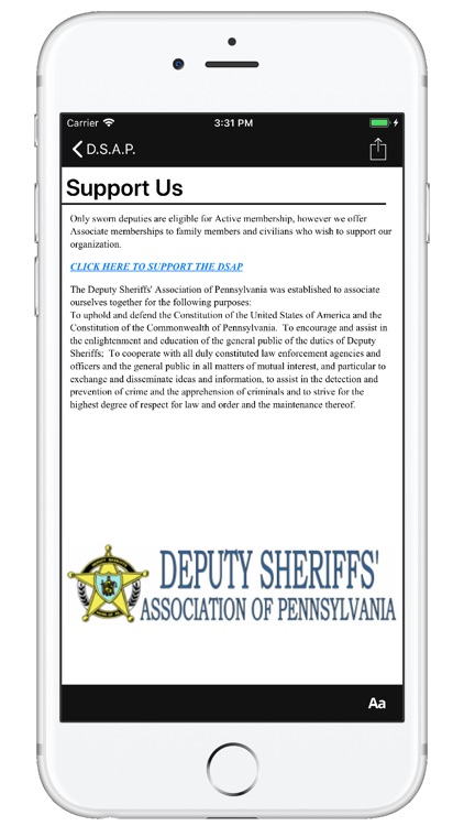 Deputy Sheriffs Assoc of PA