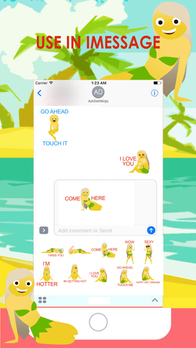 NudeMOJI - Dirty Emoji App screenshot 3