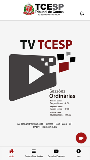 TCESP - Sessões