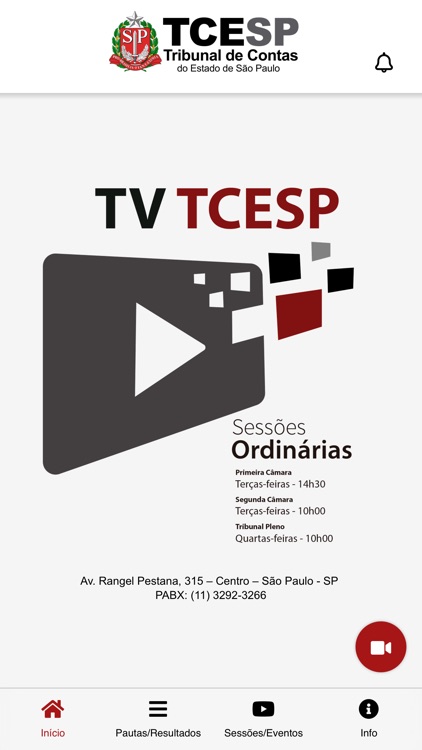 TCESP - Sessões