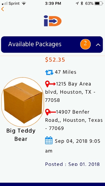 ISENDERS On-Demand Delivery screenshot-8