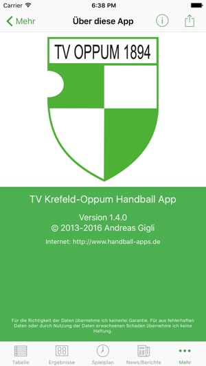 TV Krefeld-Oppum Handball(圖4)-速報App