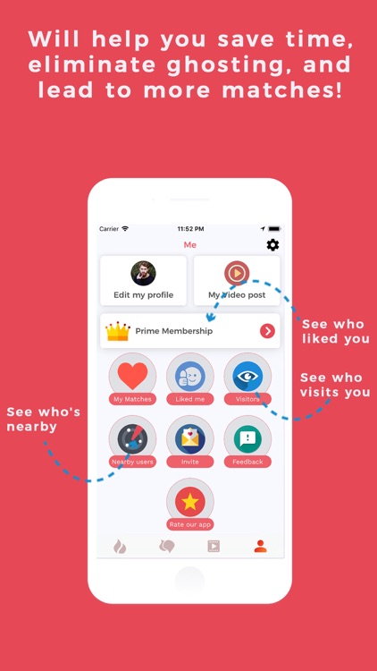 Prompt - AR Dating & Video App screenshot-7