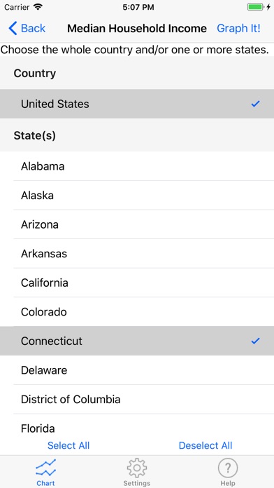US Census Explorer screenshot 2