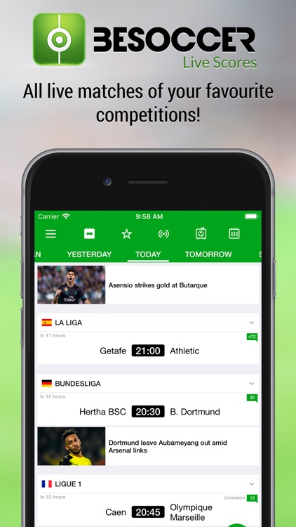BeSoccer Pro