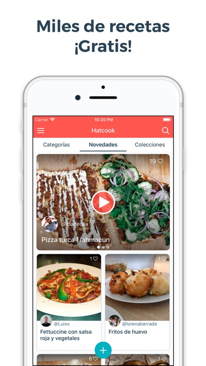 Hatcook Recetas de Cocina screenshot-0