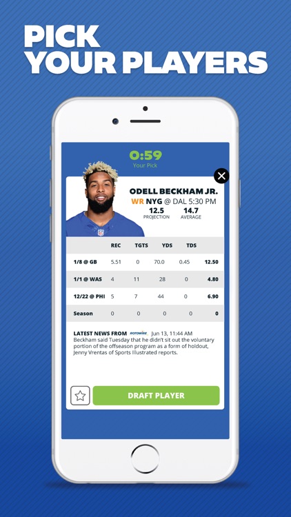 DRAFT - Daily Fantasy Football & Baseball Drafts