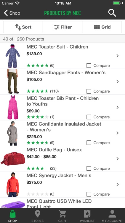 Shop MEC screenshot-1