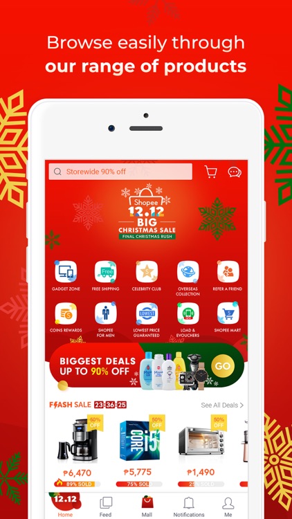 Shopee PH 12.12 Christmas Sale