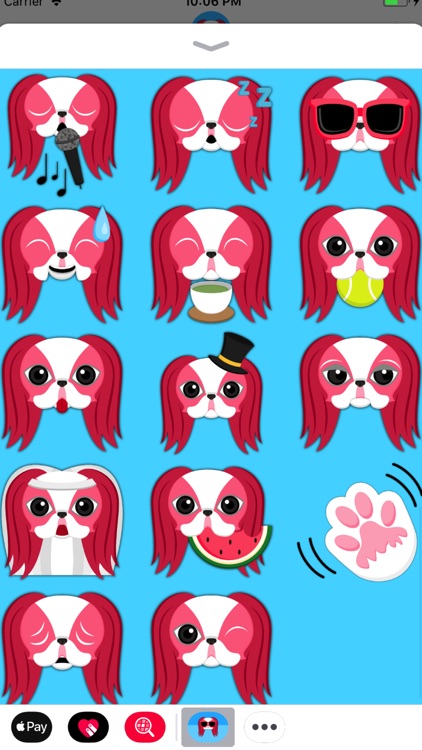 Valentine's Day Japanese Chin screenshot-3