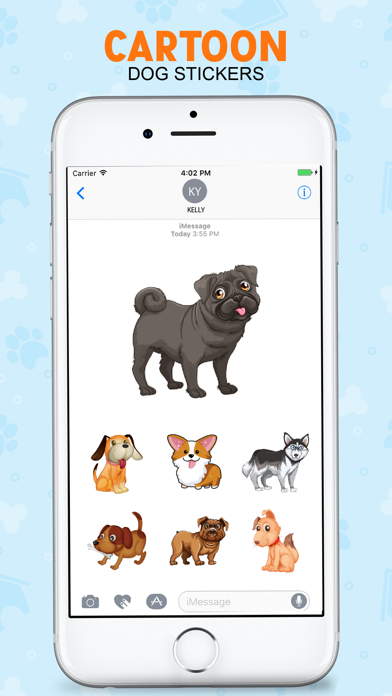 The Cartoon Dog Stickers screenshot 3