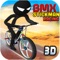 Unleash your Biker side as you play a role of a Stickman in this creative BMX Stickman Racing Game