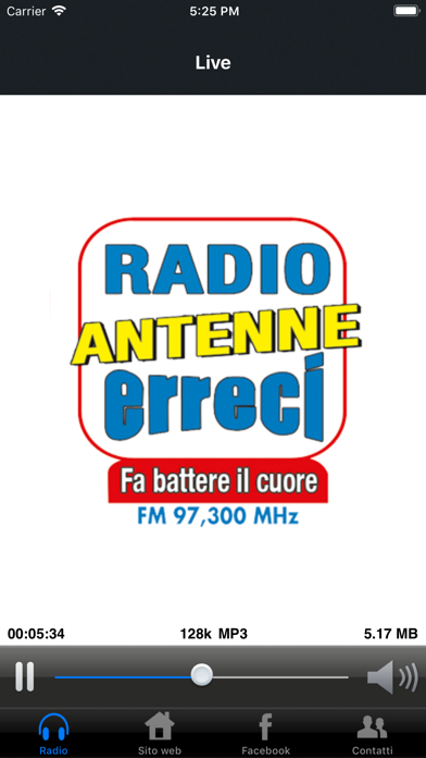 How to cancel & delete RADIO ANTENNE ERRECI  97.3 from iphone & ipad 1