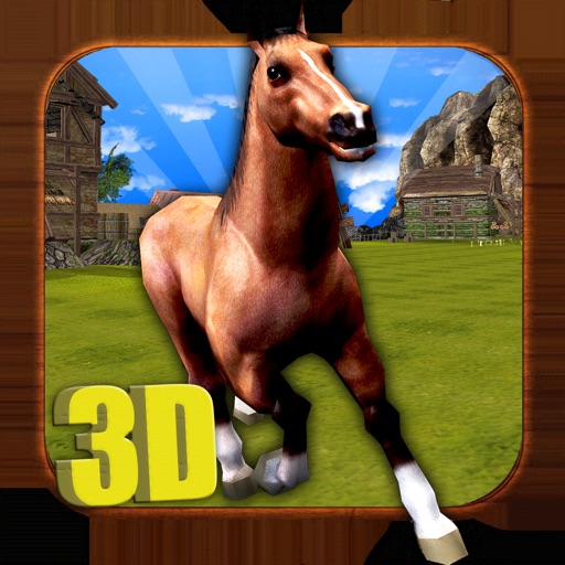 Верховая Simulator - диких животных езда Моделирование игры, чтобы насладиться в Real 3D фермерских полей
