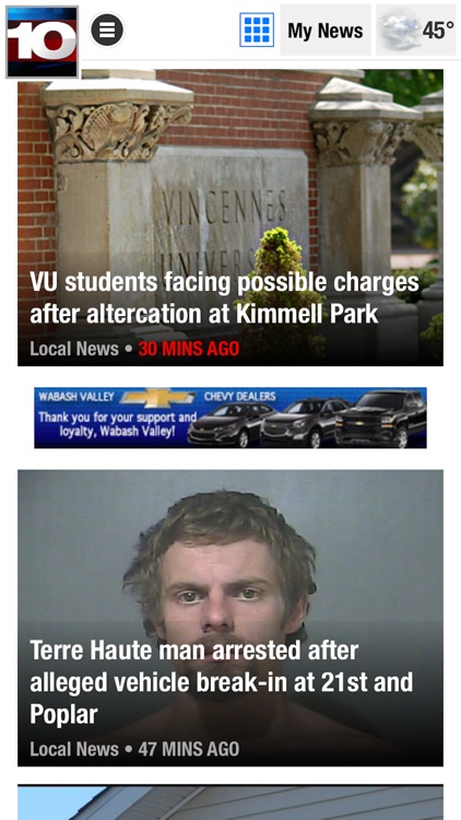 WTHI News 10