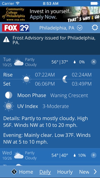 FOX 29 WEATHER AUTHORITY