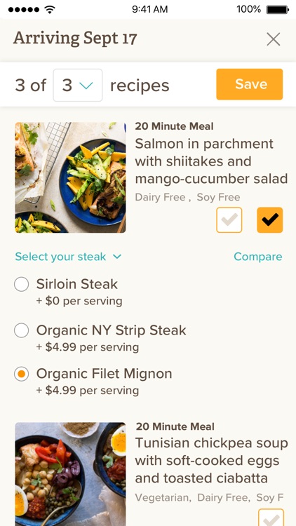 Sun Basket Healthy Meal Kit screenshot-3