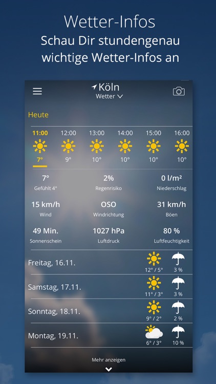 wetter.de - Wetter und mehr