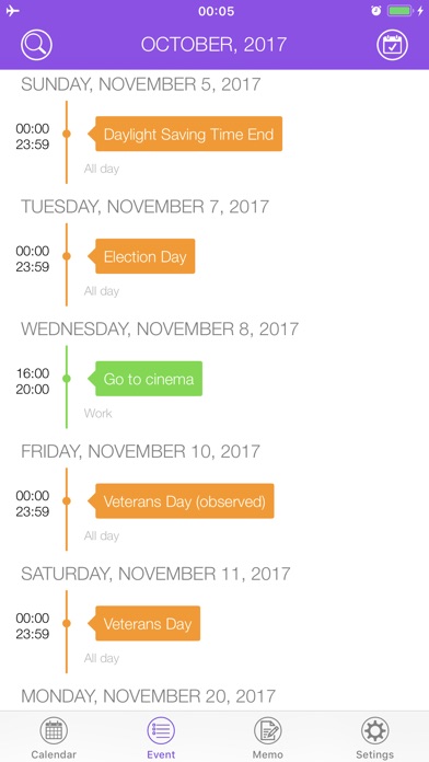 My Calendar - Event Widget Pro screenshot 3