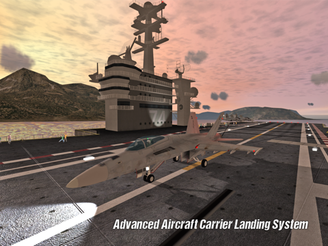 Скриншот из Carrier Landings Pro