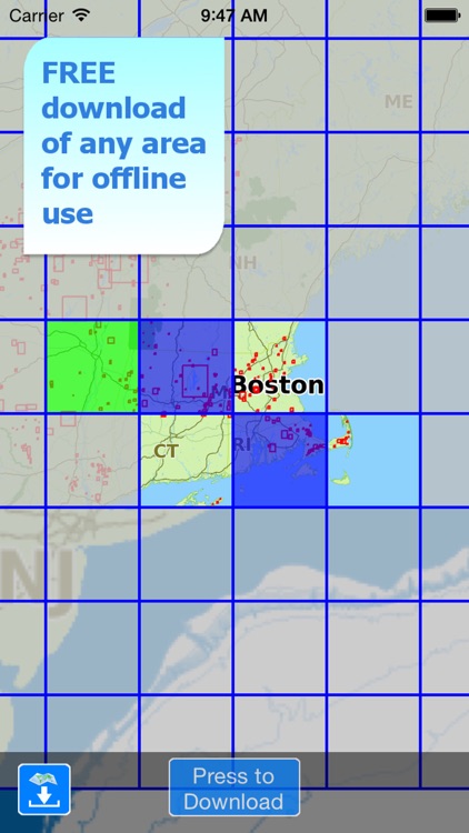 Aqua Map Massachusetts Lakes screenshot-5
