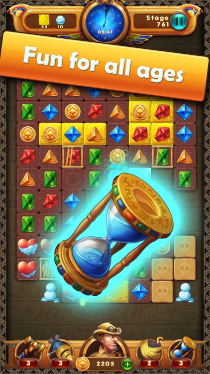 Legend & Jewels - Puzzle Quest screenshot-0