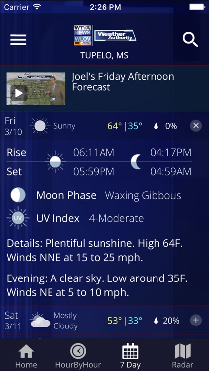 WTVA Weather screenshot-3