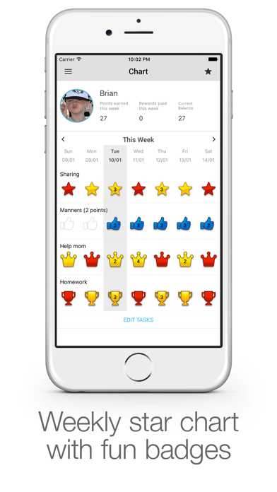 Behavior Chart App