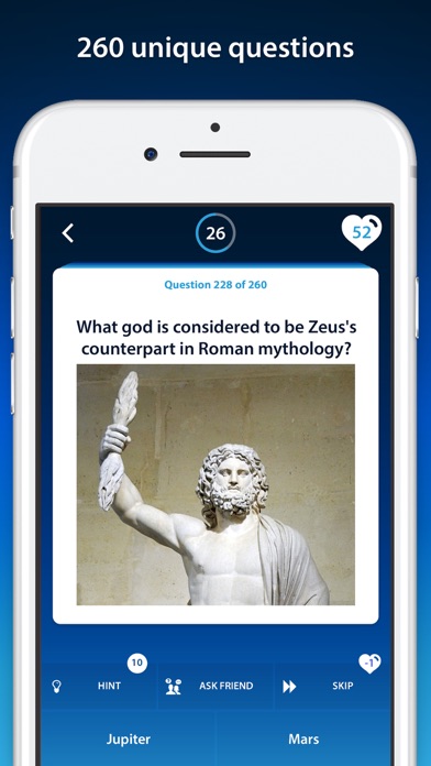 Mythology Quiz screenshot 2