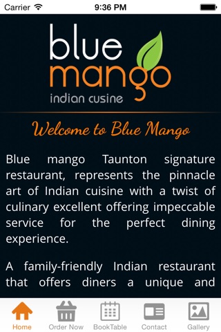 Blue Mango Taunton screenshot 2