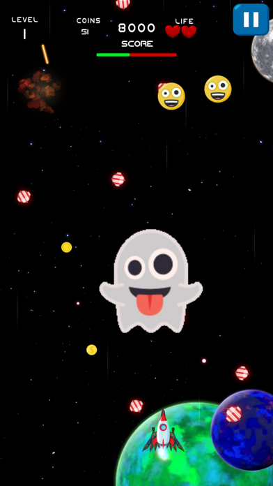 Space Shooter Emoji Invasion screenshot 4