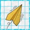 How Long can you survive in insanely addictive race with your sketchy paper plane