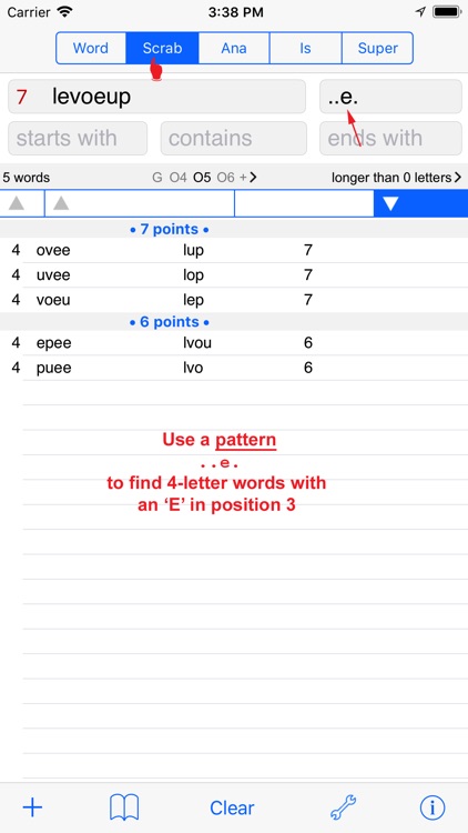 F Words Finder French PRO screenshot-3
