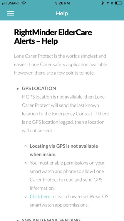 RightMinder Eldercare Safety screenshot-3